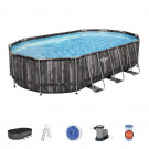 Bestway Power Steel Oval Pool 20ft x 12ft x 48" deep IN STOCK FOR COLLECTION ONLY